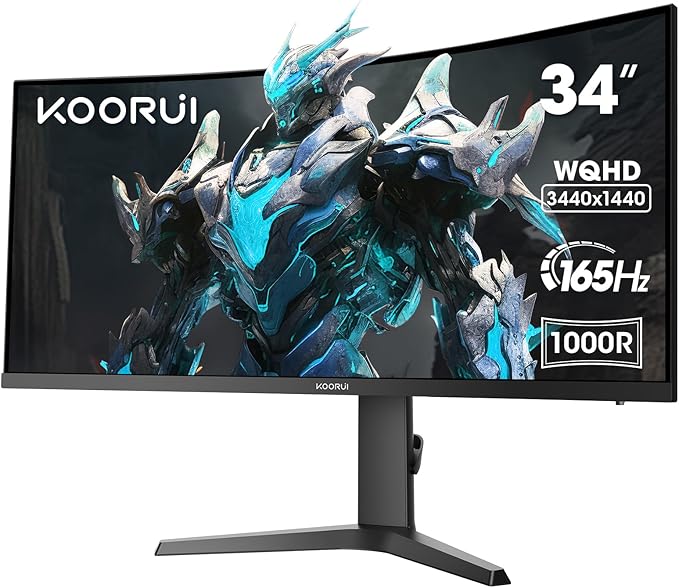 KOORUI Monitor UltraWide 34