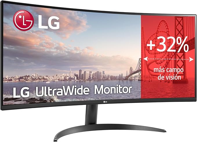 LG 34WR50QK-B Monitor UltraWide