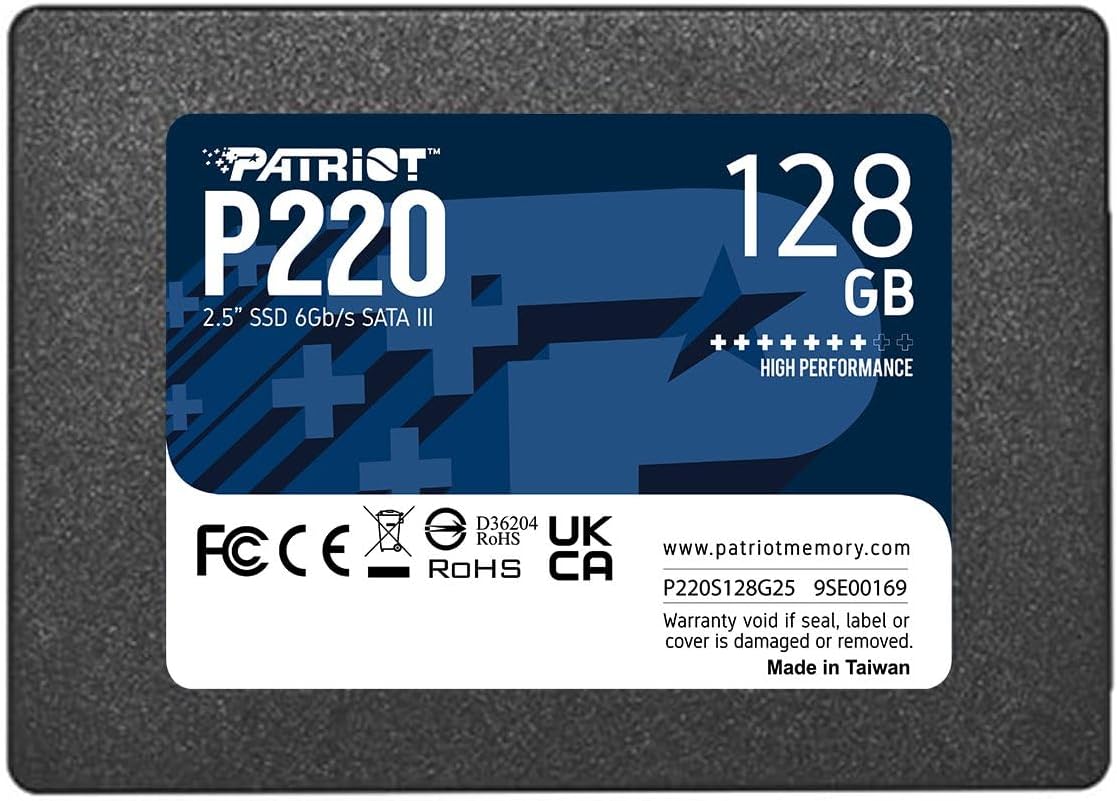 Patriot P220 128GB - SSD SATA mas barato
