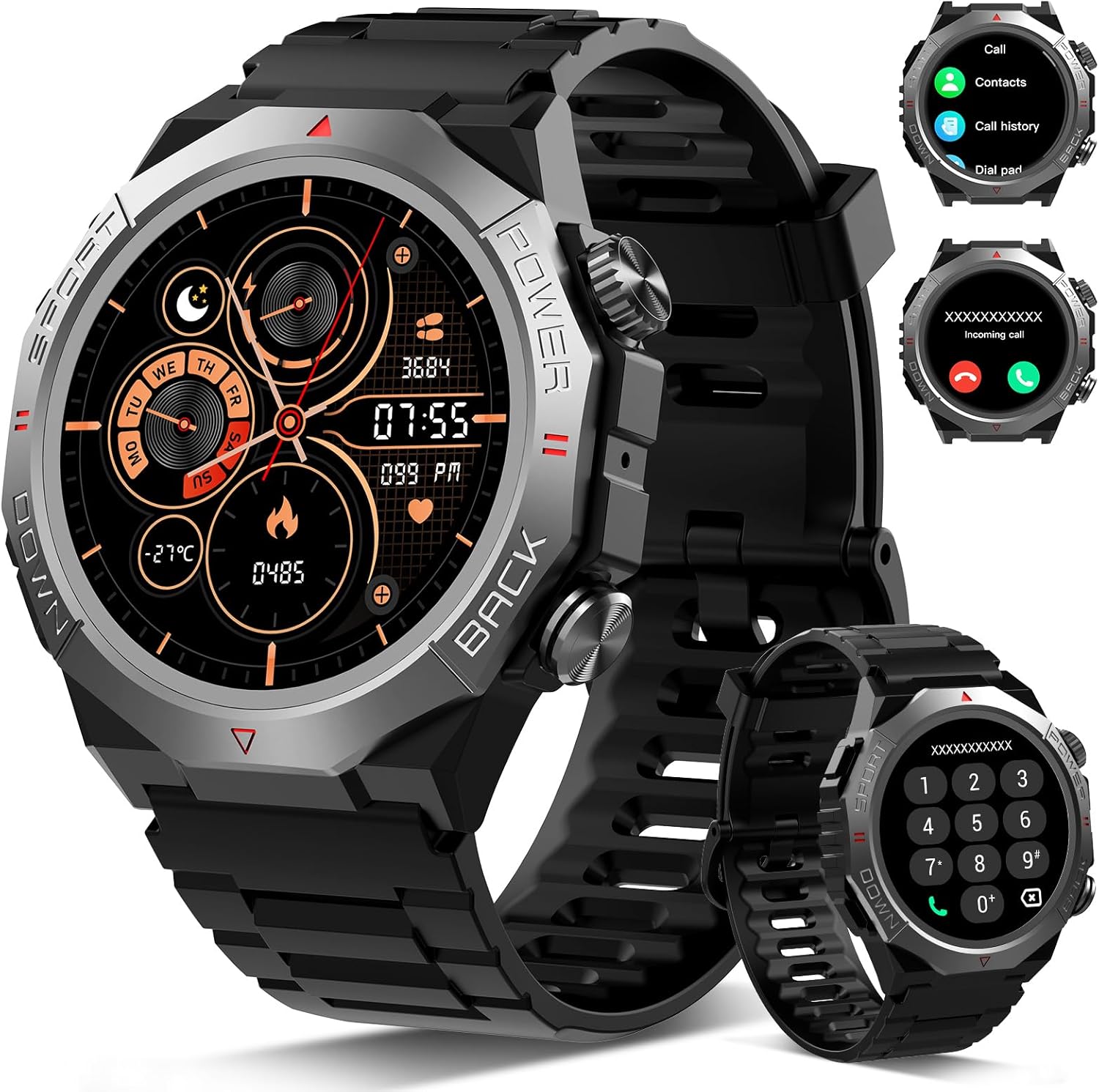 Atheewon S10, smartwatch barato con llamadas Bluetooth