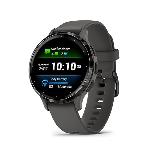 Garmin Venu 3S reloj inteligente mujer premium muñeca pequeña