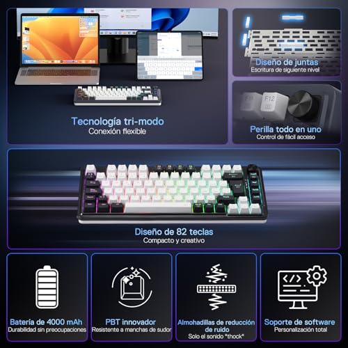 Redragon K673 lateral