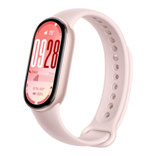 Xiaomi Smart Band 10 rosa pulsera actividad mujer ligera