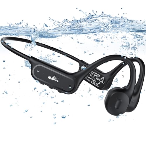 Mejores auriculares de conducción ósea 2026: cuáles lo son de verdad Auriculares conducción ósea natación IP68 con MP3 32 GB
