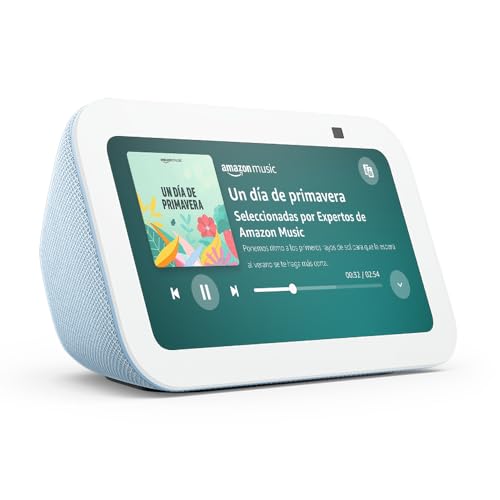 ¿Alexa o Google Home? Cuál Comprar en 2026 (y Qué Altavoz) Echo Show 5, altavoz inteligente con pantalla táctil