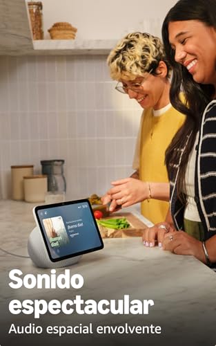Echo Show 8 en uso en la cocina