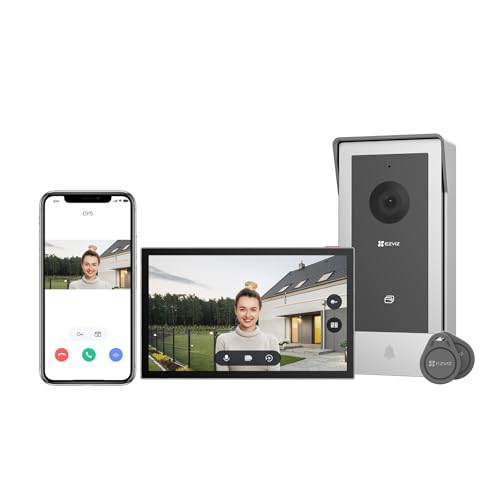 Mejores Videoporteros WiFi 2026: Piso o Chalet (desde 65€) EZVIZ videoportero WiFi 2 hilos con monitor tactil de 7 pulgadas