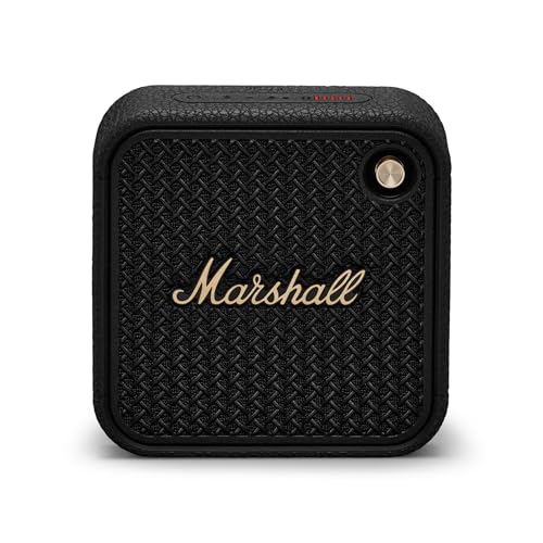 Mejores Altavoces Bluetooth 2026: Portátiles y Potentes Marshall Willen II, diseño clásico