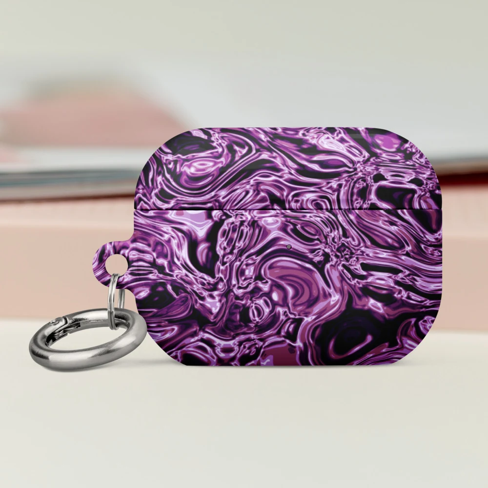 Funda premium para AirPods, diseño Amatista en AirPods Pro (2.ª generación): ambiente