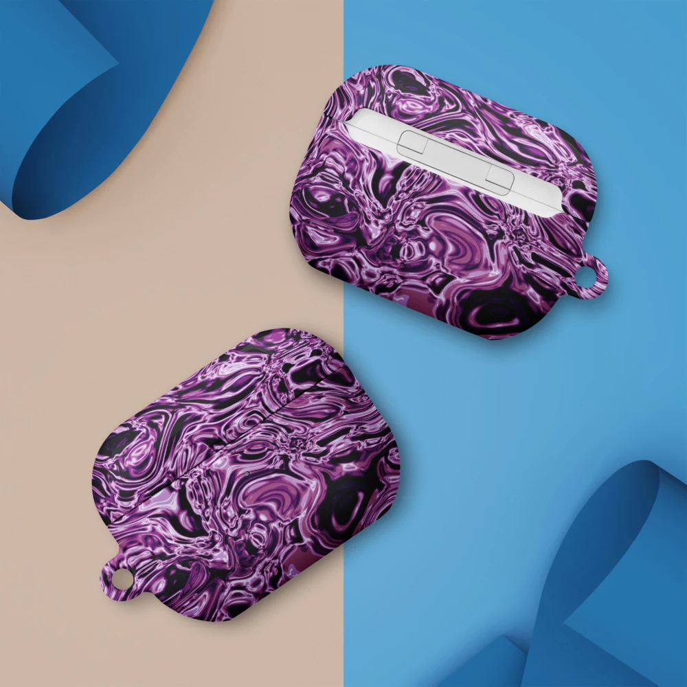 Funda premium para AirPods, diseño Amatista en AirPods Pro (2.ª generación): ambiente