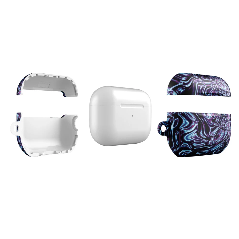 Funda premium para AirPods, diseño Cobalto en AirPods Pro (2.ª generación): plana