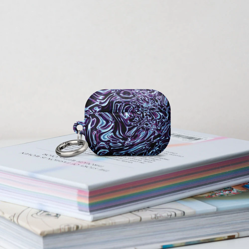 Funda premium para AirPods, diseño Cobalto en AirPods Pro (2.ª generación): ambiente