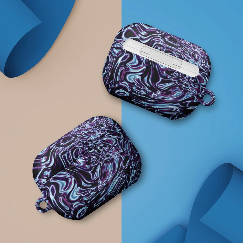 Funda premium para AirPods, diseño Cobalto en AirPods Pro (2.ª generación): ambiente