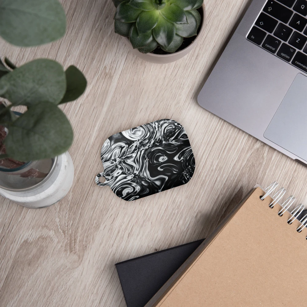Funda premium para AirPods, diseño Damasco en AirPods Pro (2.ª generación): ambiente