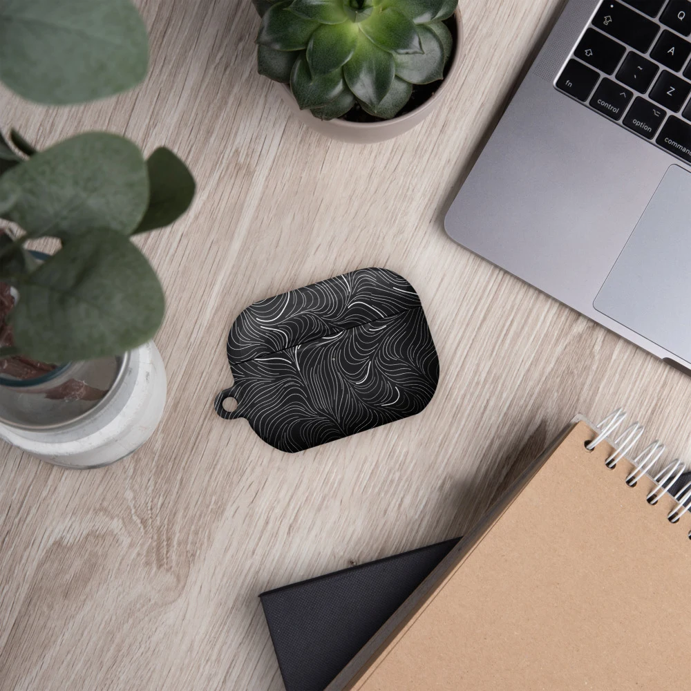 Funda premium para AirPods, diseño Flujo en AirPods Pro (2.ª generación): ambiente