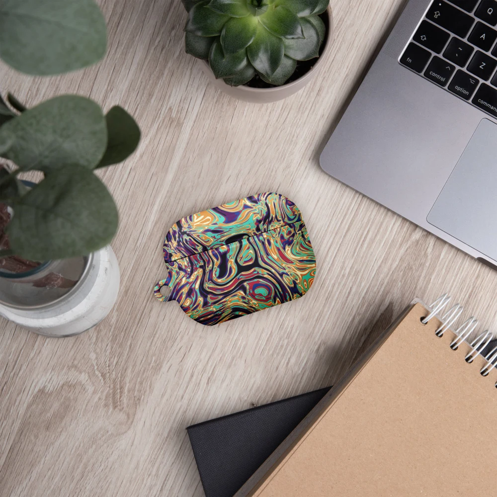 Funda premium para AirPods, diseño Gasolina en AirPods Pro (2.ª generación): ambiente