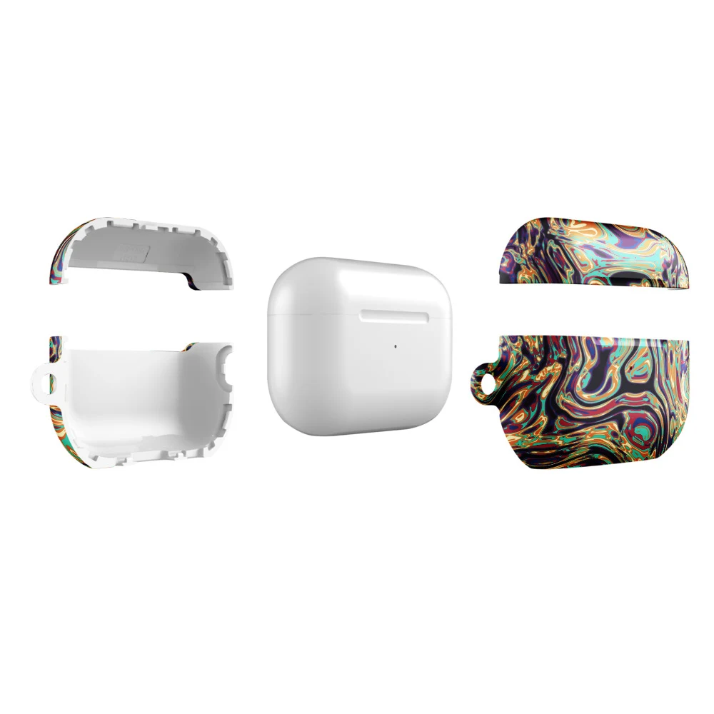 Funda premium para AirPods, diseño Gasolina en AirPods Pro (2.ª generación): plana