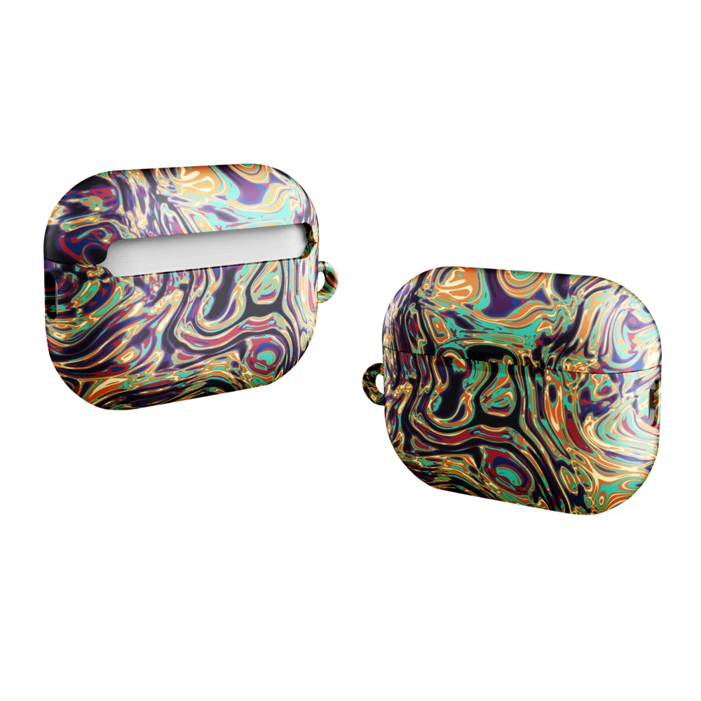 Funda premium para AirPods, diseño Gasolina en AirPods Pro (2.ª generación): plana
