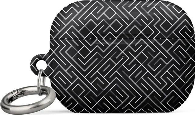 Funda premium para AirPods, diseño Laberinto