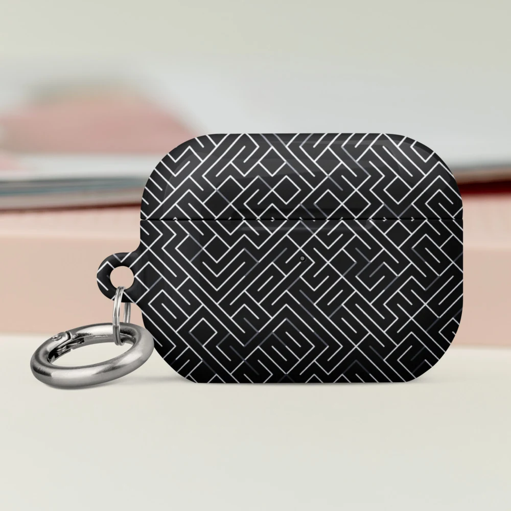 Funda premium para AirPods, diseño Laberinto en AirPods Pro (2.ª generación): ambiente