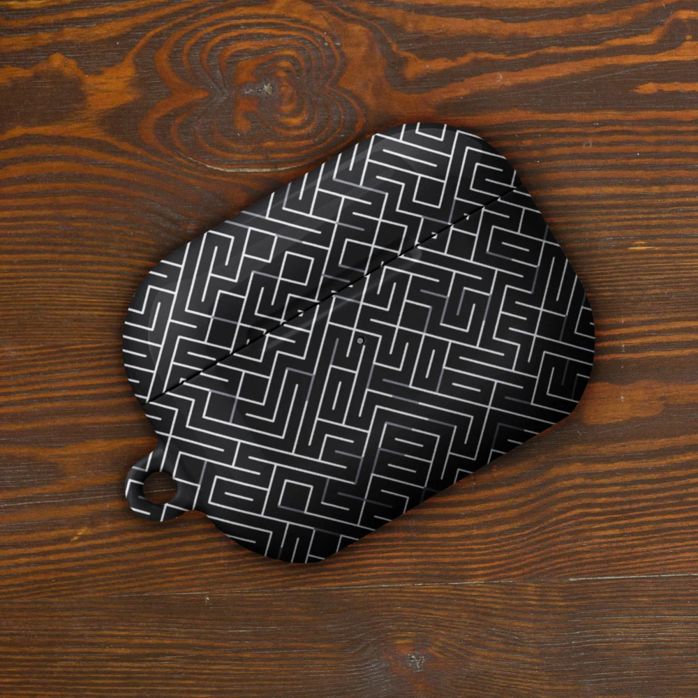 Funda premium para AirPods, diseño Laberinto en AirPods Pro (2.ª generación): ambiente
