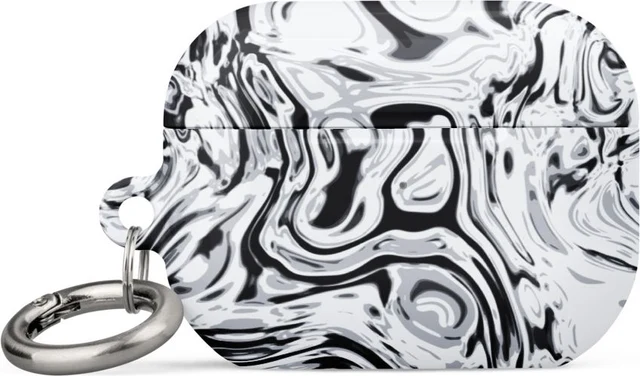 Funda premium para AirPods, diseño Metal líquido