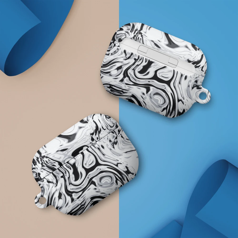 Funda premium para AirPods, diseño Metal líquido en AirPods Pro (2.ª generación): ambiente