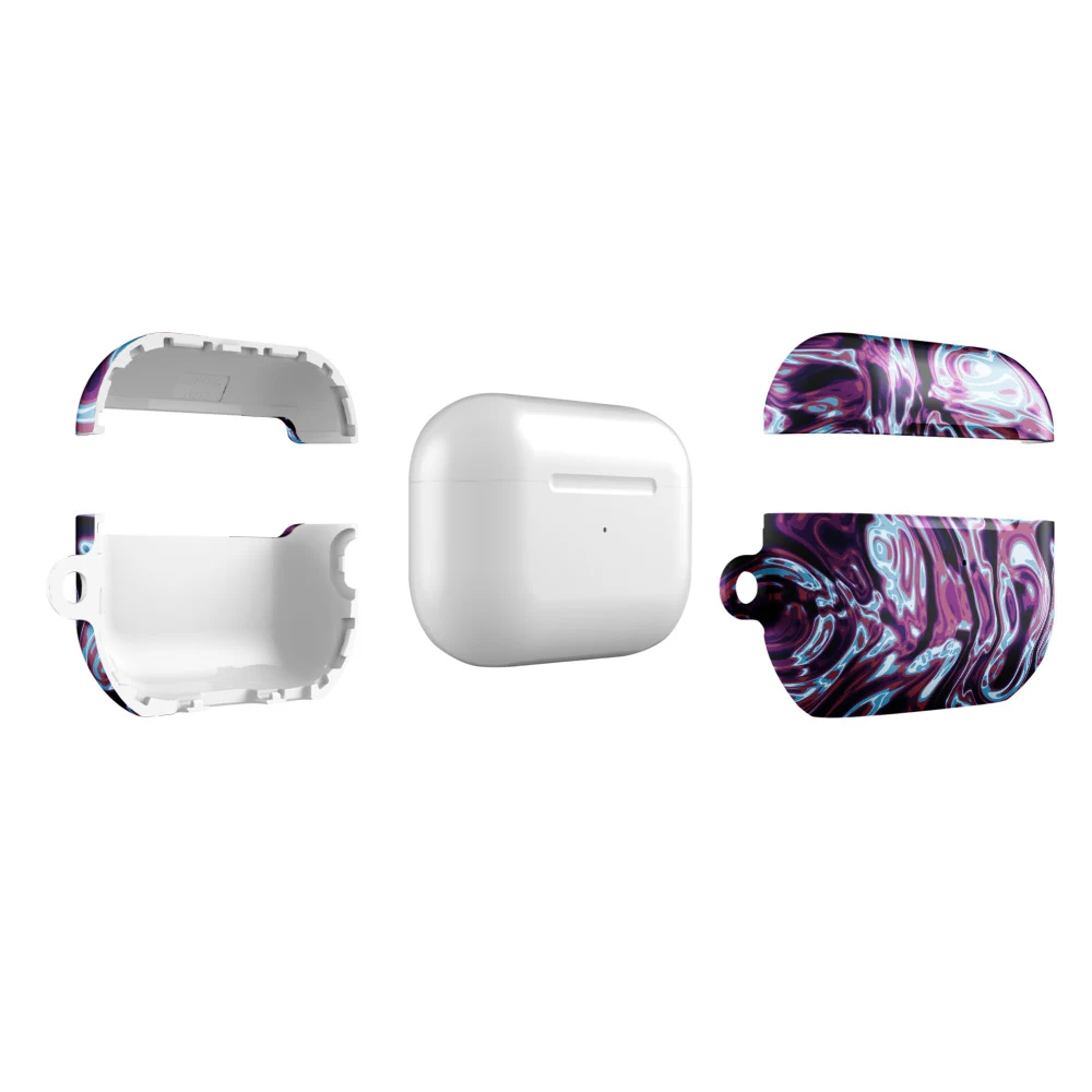 Funda premium para AirPods, diseño Nocturno en AirPods Pro (2.ª generación): plana