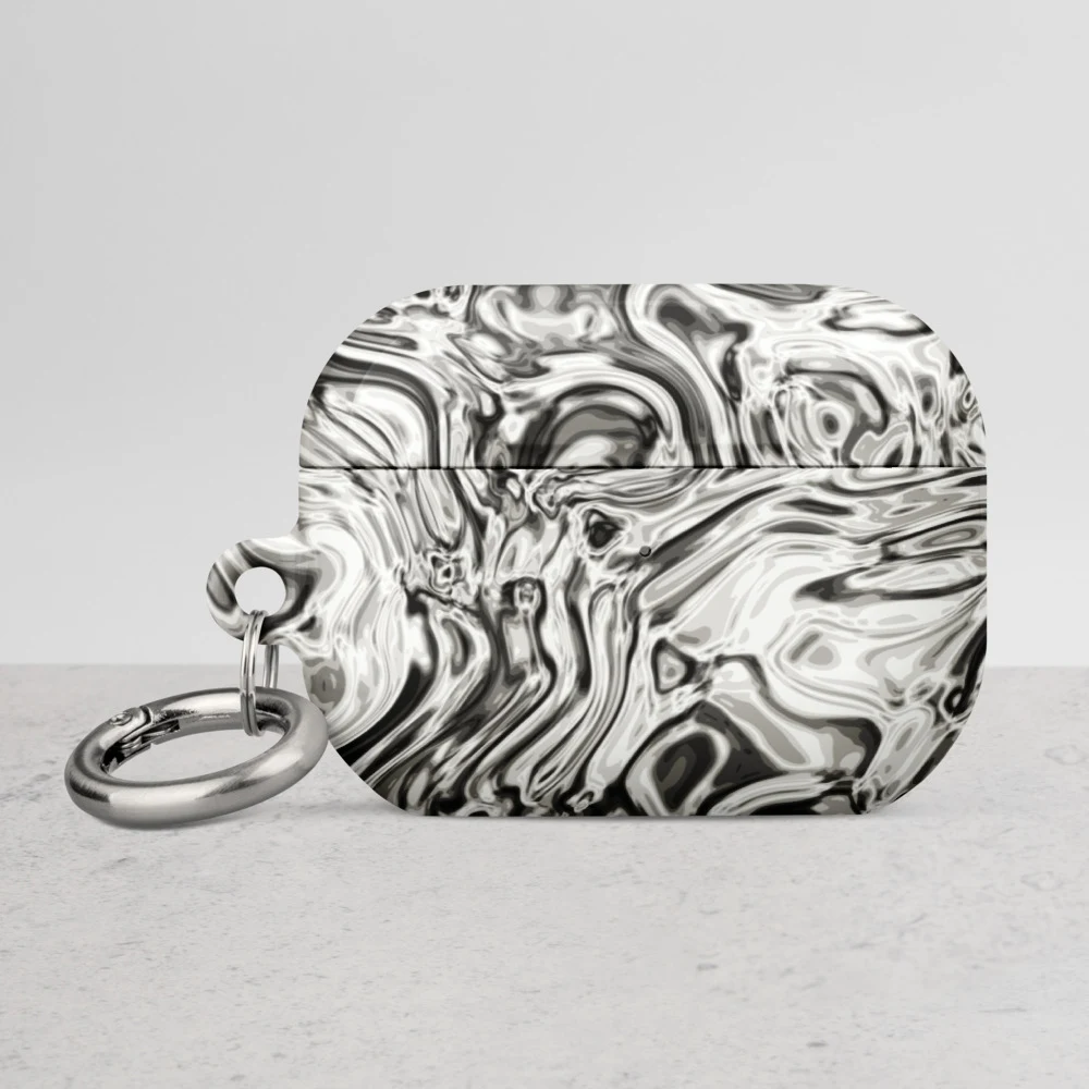 Funda premium para AirPods, diseño Oro blanco en AirPods Pro (2.ª generación): ambiente