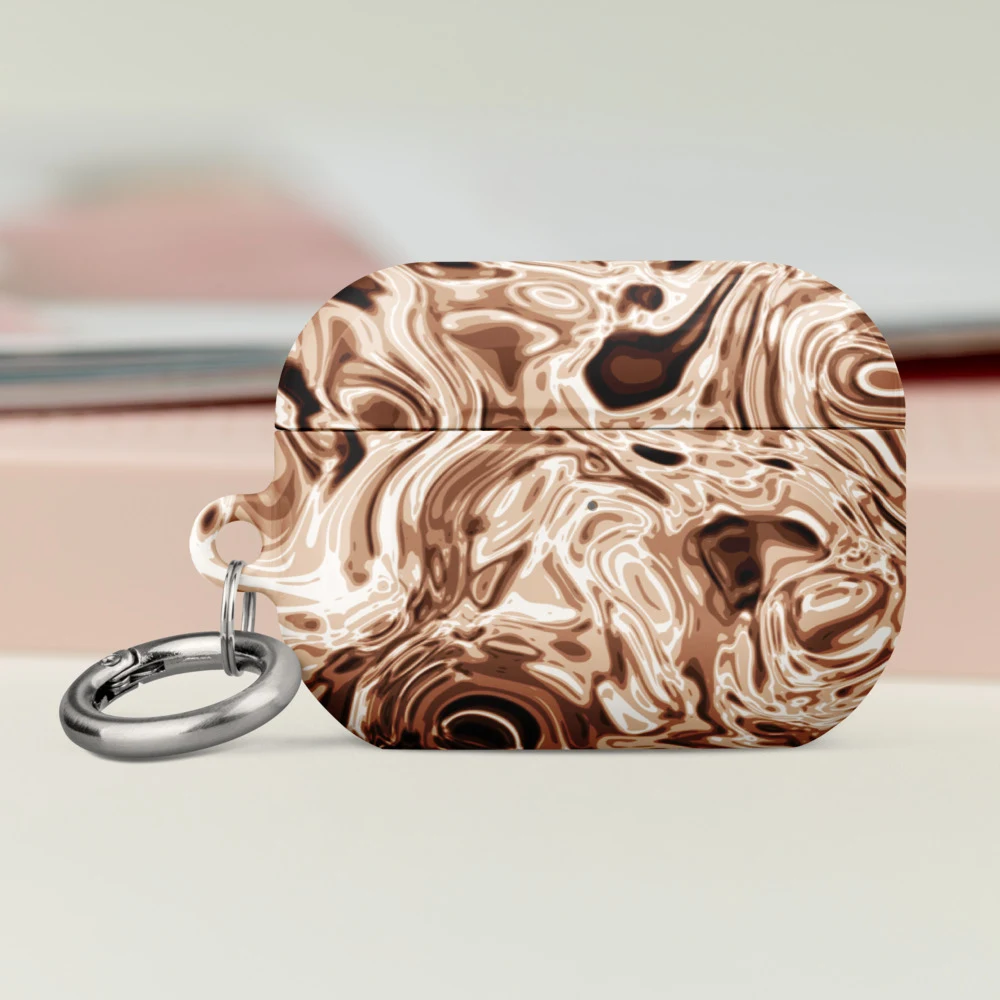 Funda premium para AirPods, diseño Oro rosa en AirPods Pro (2.ª generación): ambiente