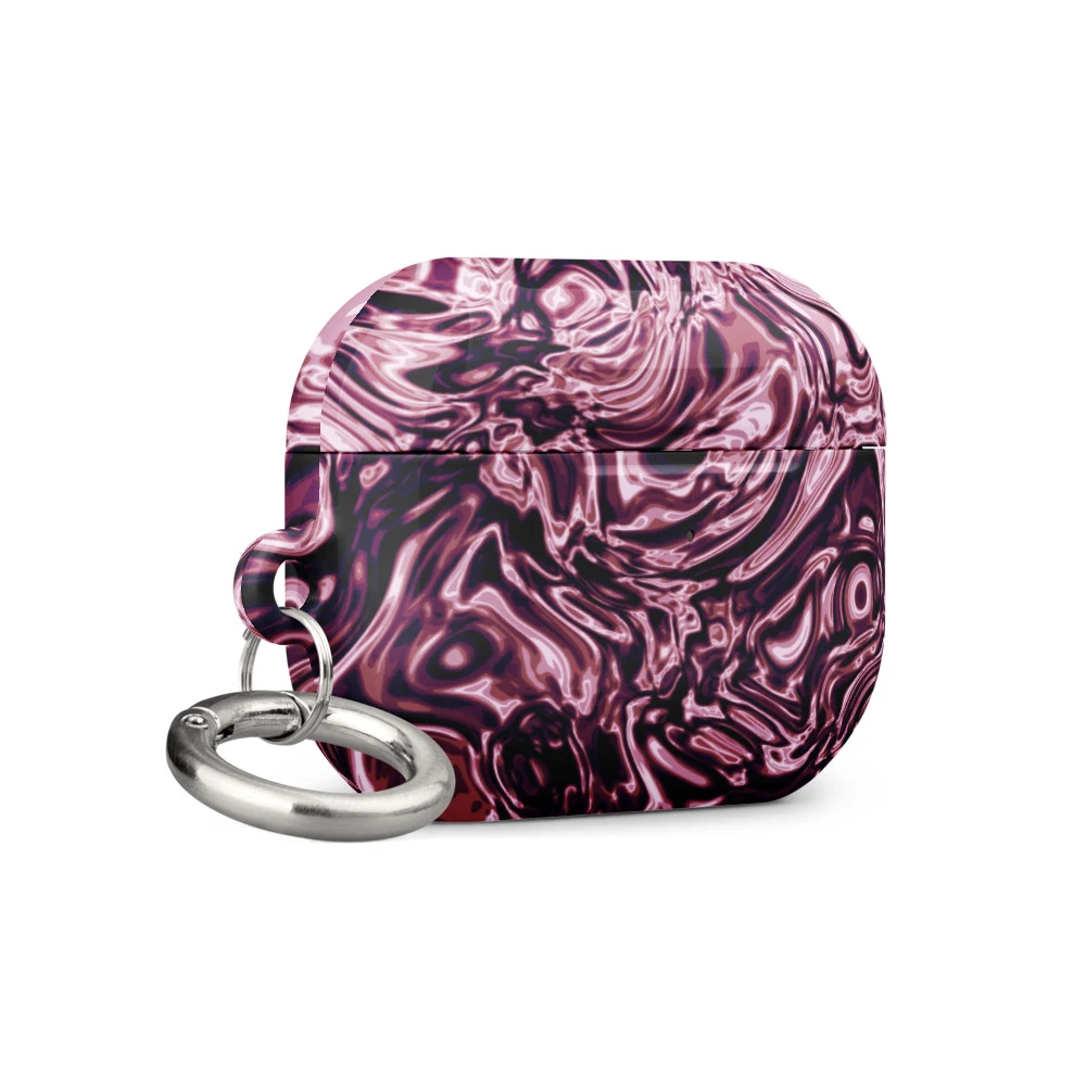 Funda premium para AirPods, diseño Orquídea en AirPods Pro (2.ª generación): plana