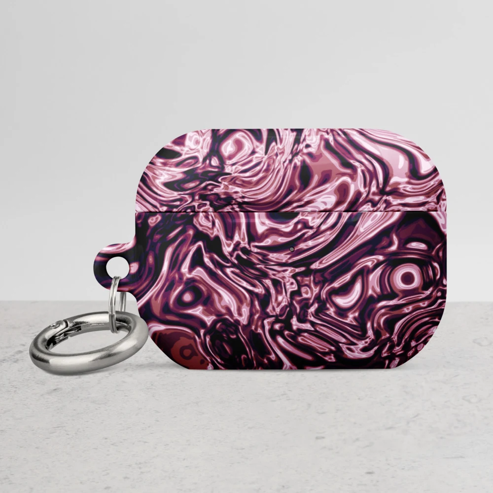 Funda premium para AirPods, diseño Orquídea en AirPods Pro (2.ª generación): ambiente