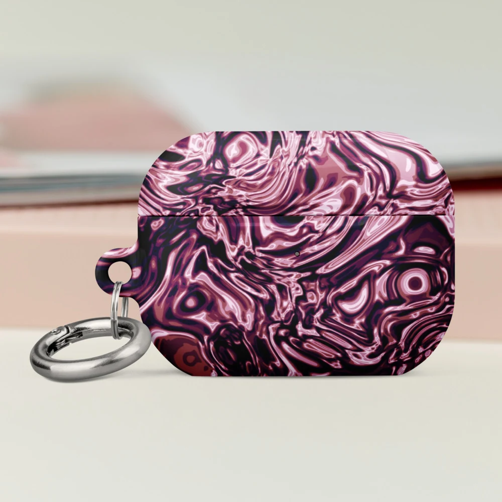 Funda premium para AirPods, diseño Orquídea en AirPods Pro (2.ª generación): ambiente