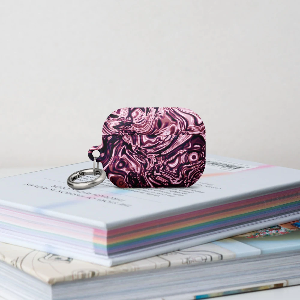 Funda premium para AirPods, diseño Orquídea en AirPods Pro (2.ª generación): ambiente