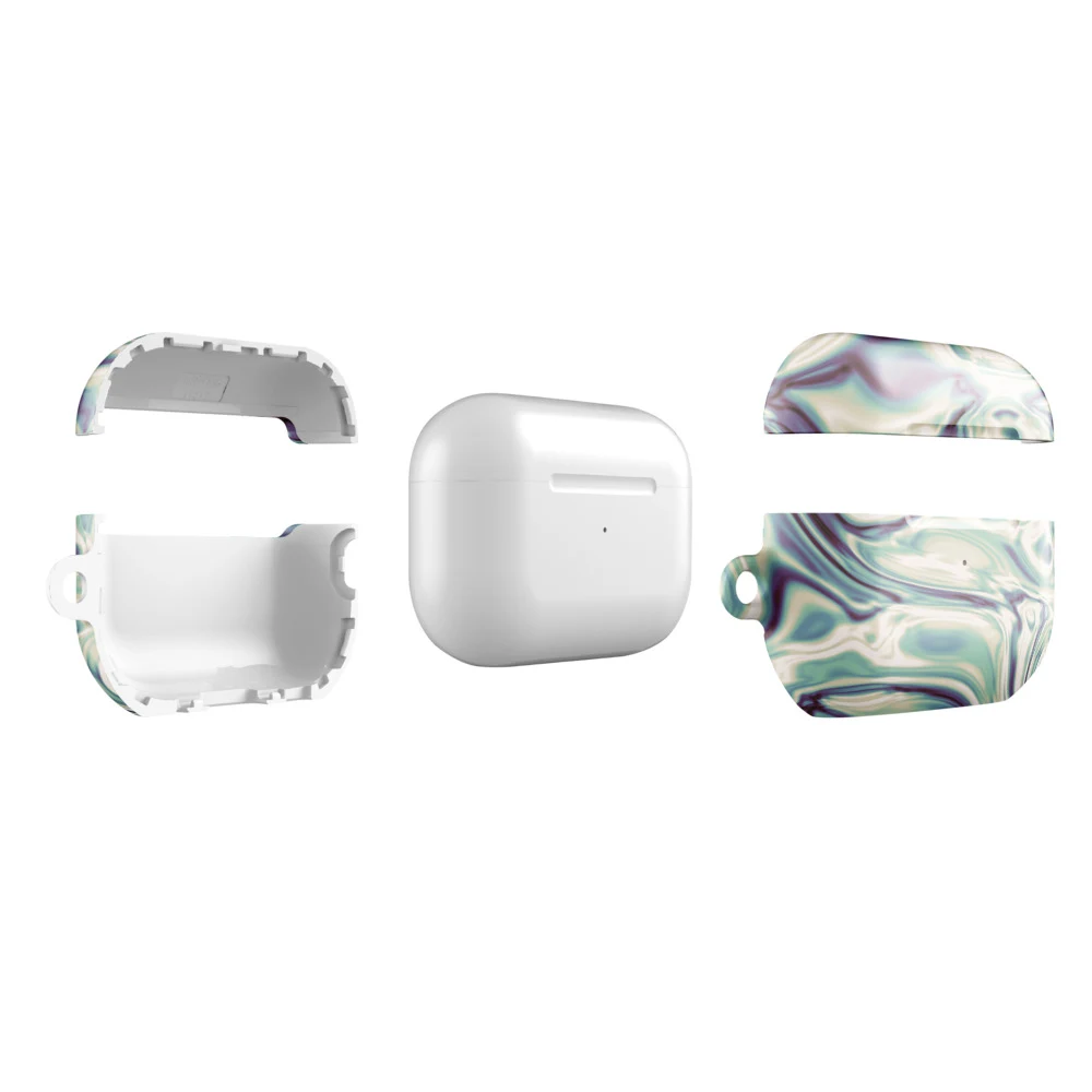 Funda premium para AirPods, diseño Perla en AirPods Pro (2.ª generación): plana
