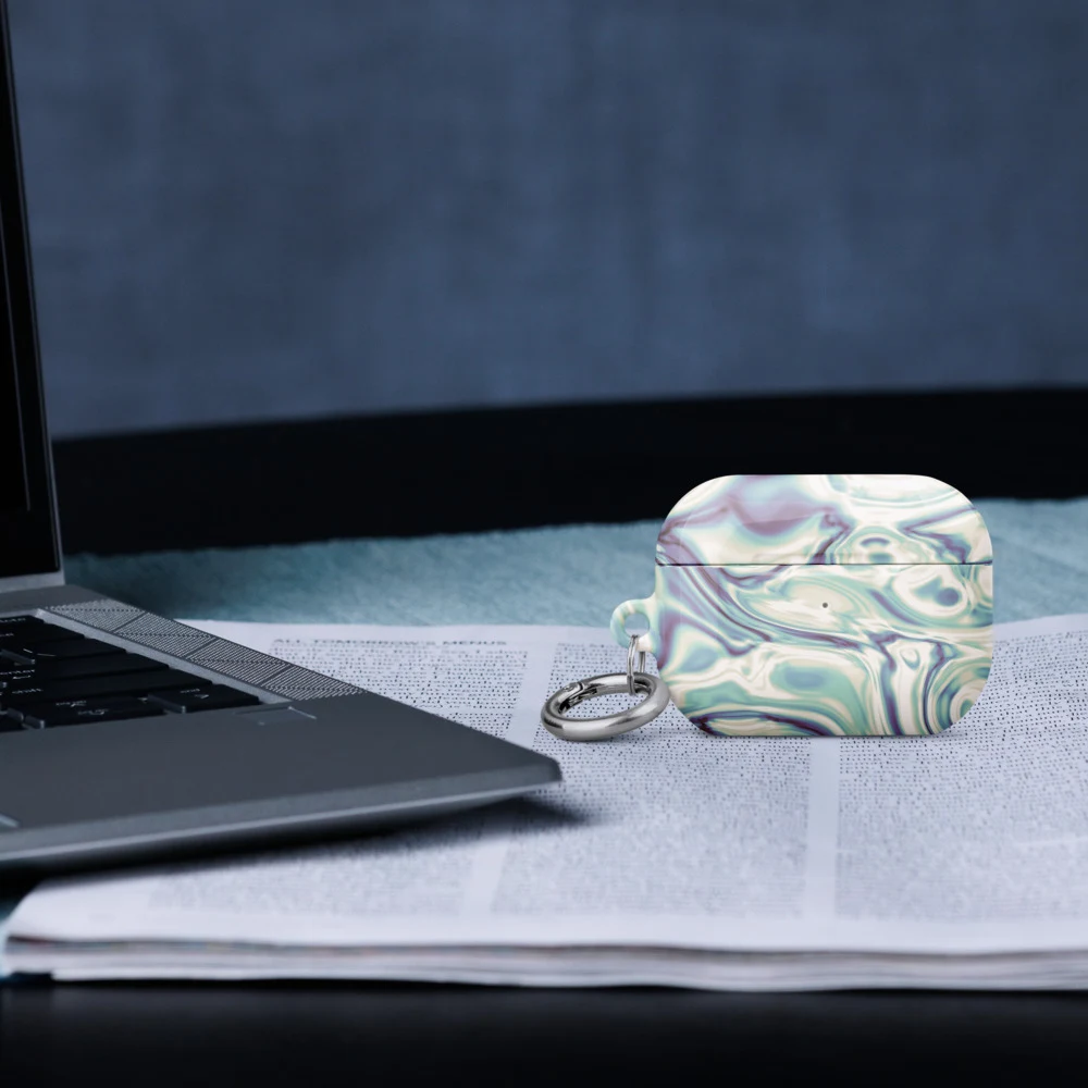 Funda premium para AirPods, diseño Perla en AirPods Pro (2.ª generación): ambiente