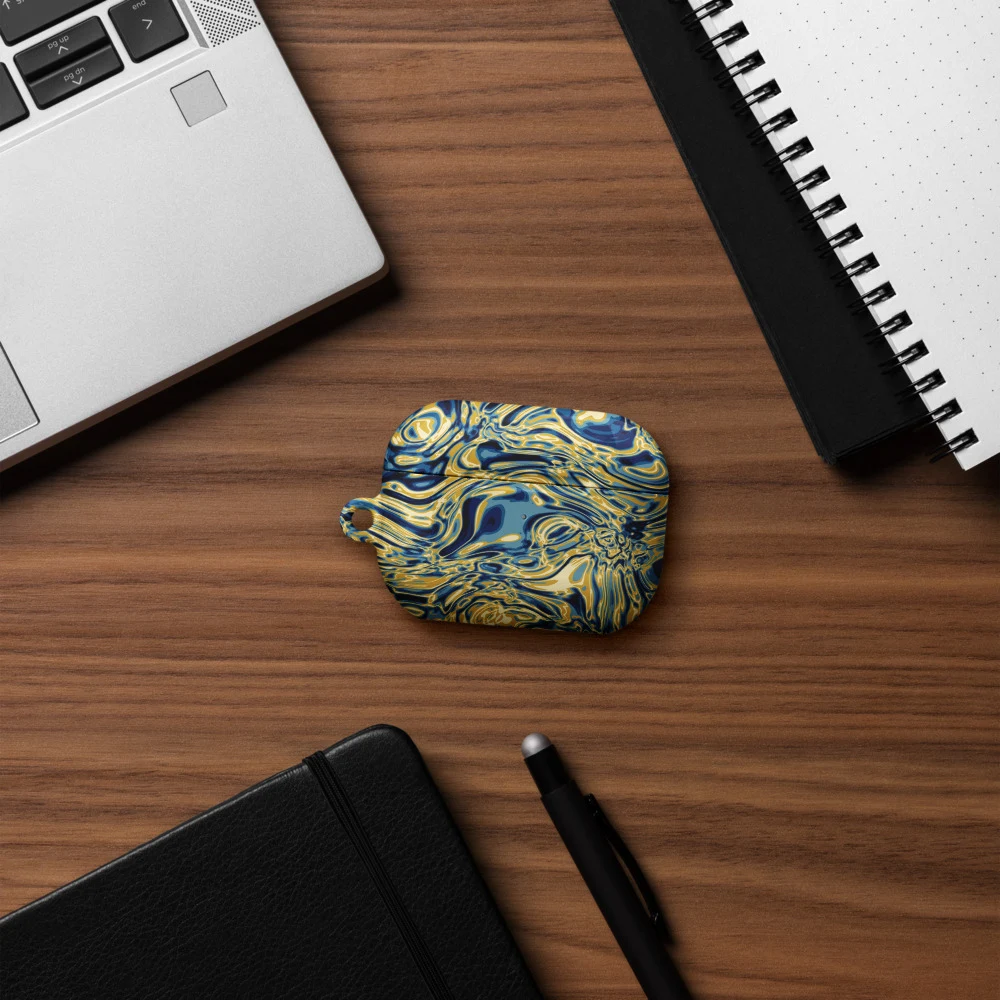Funda premium para AirPods, diseño Titanio en AirPods Pro (2.ª generación): ambiente