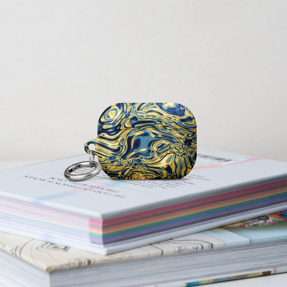 Funda premium para AirPods, diseño Titanio en AirPods Pro (2.ª generación): ambiente