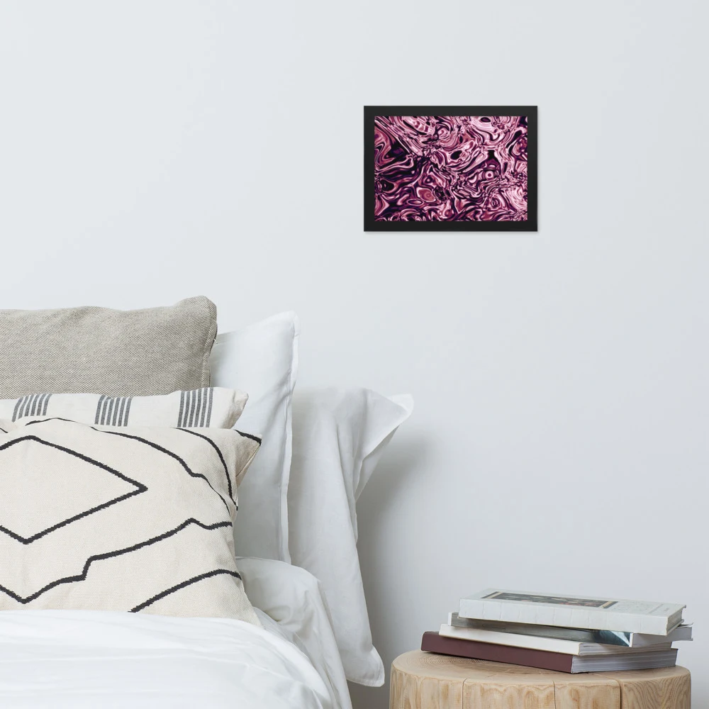Cuadro enmarcado premium, diseño Orquídea en 30 × 21 cm: 17885
