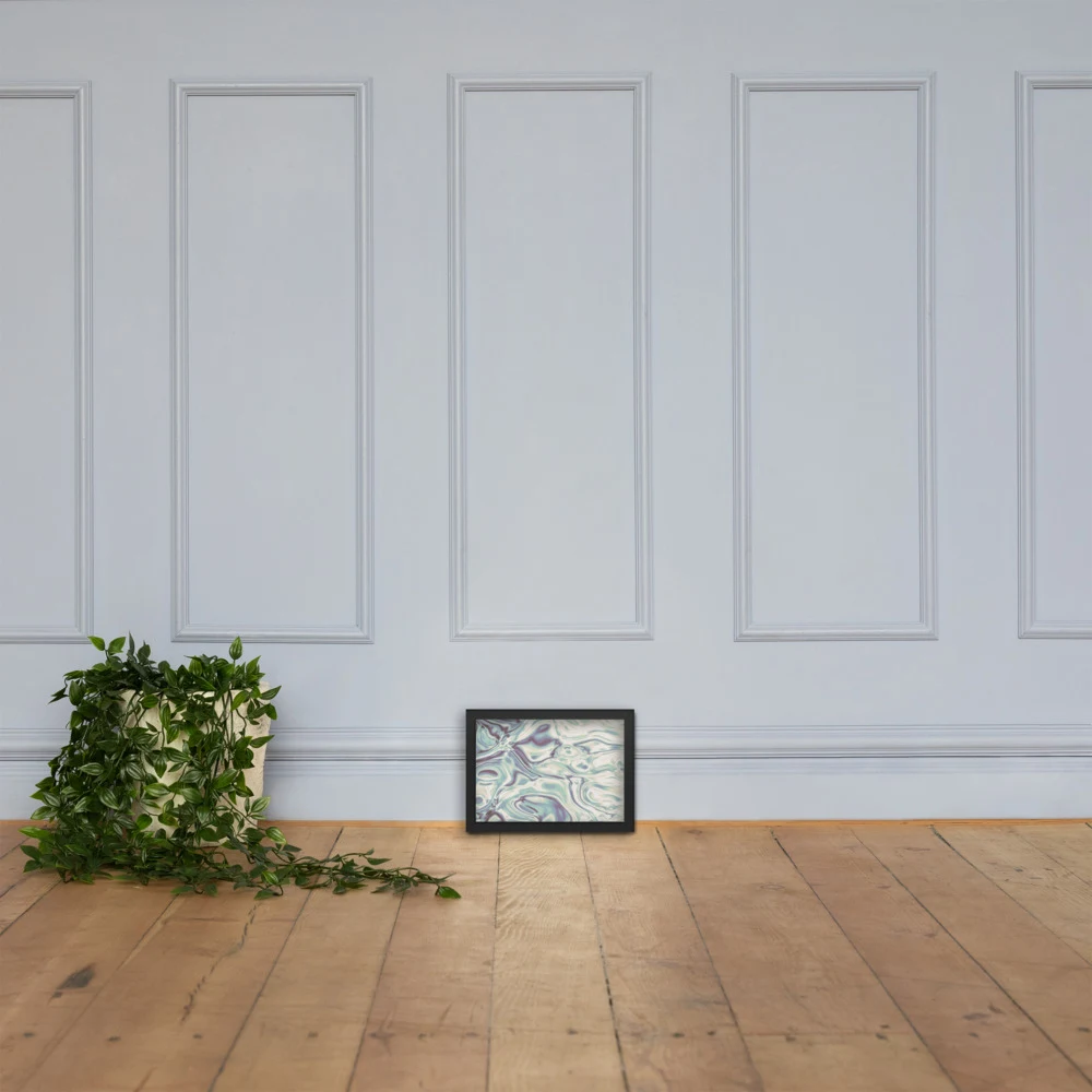 Cuadro enmarcado premium, diseño Perla en 30 × 21 cm: 17835