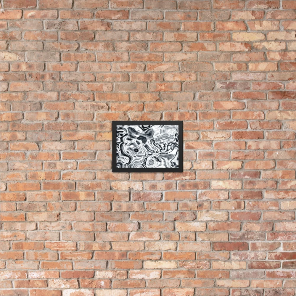 Cuadro enmarcado premium, diseño Plata en 30 × 21 cm: 17859