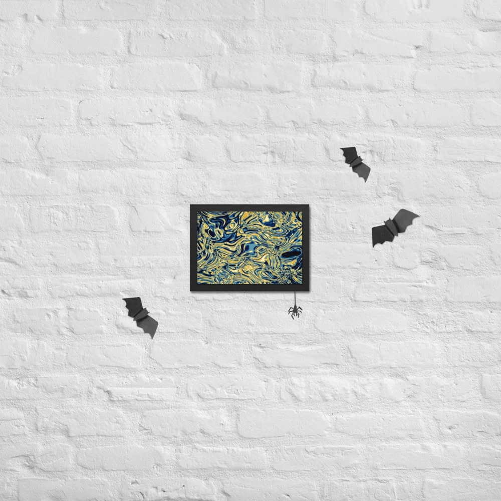 Cuadro enmarcado premium, diseño Titanio en 30 × 21 cm: 17861