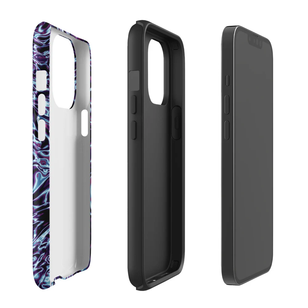 Funda reforzada premium para iPhone, diseño Cobalto en iPhone 17 Pro Max: ambiente