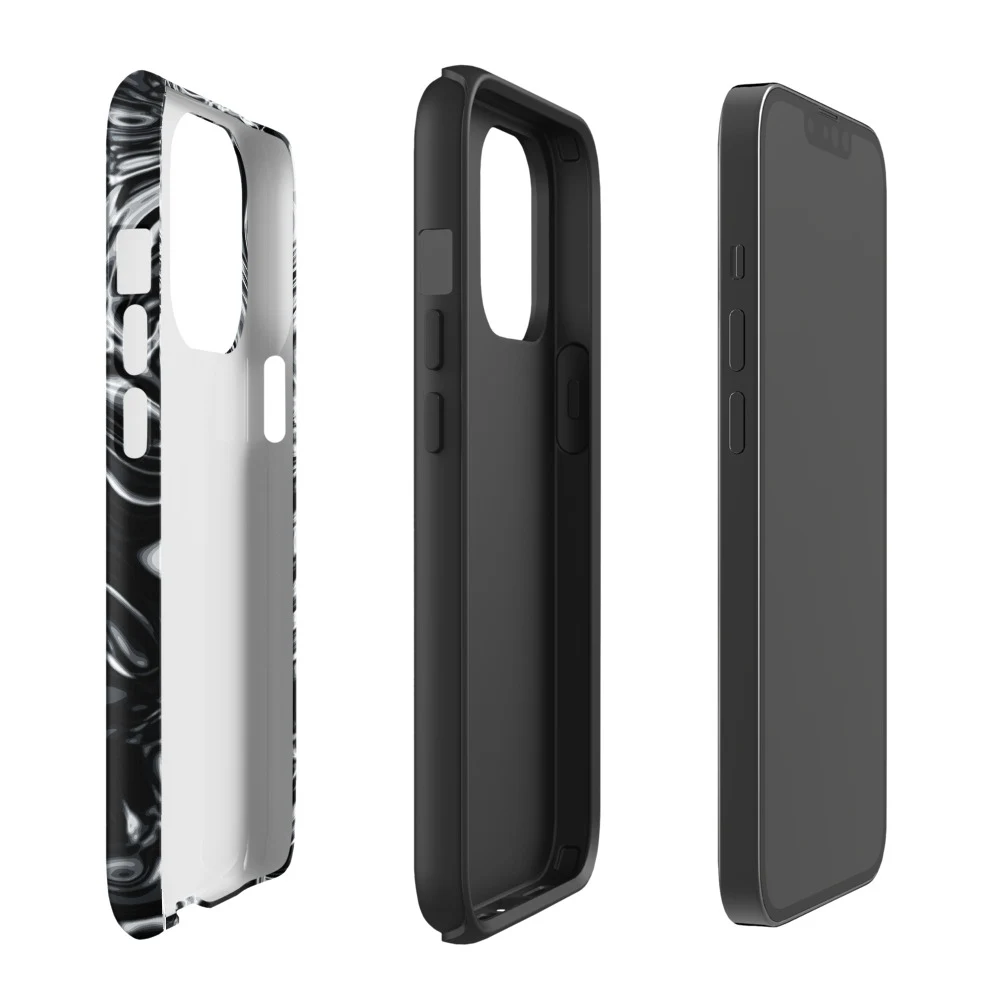 Funda reforzada premium para iPhone, diseño Damasco en iPhone 17 Pro Max: ambiente