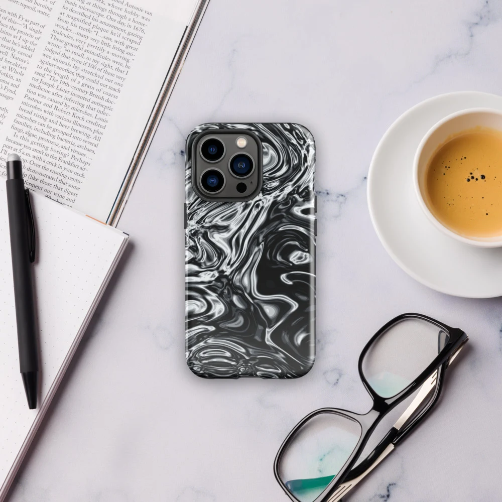 Funda reforzada premium para iPhone, diseño Damasco en iPhone 17 Pro Max: ambiente