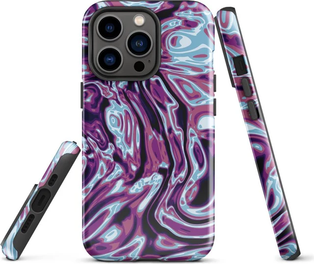 Funda reforzada premium para iPhone, diseño Nocturno