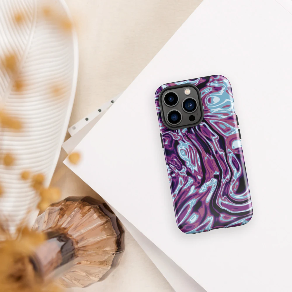 Funda reforzada premium para iPhone, diseño Nocturno en iPhone 17 Pro Max: ambiente