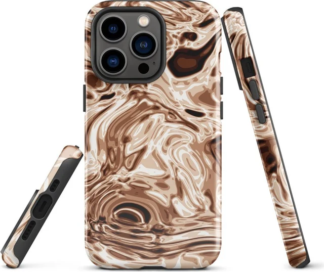 Funda reforzada premium para iPhone, diseño Oro rosa