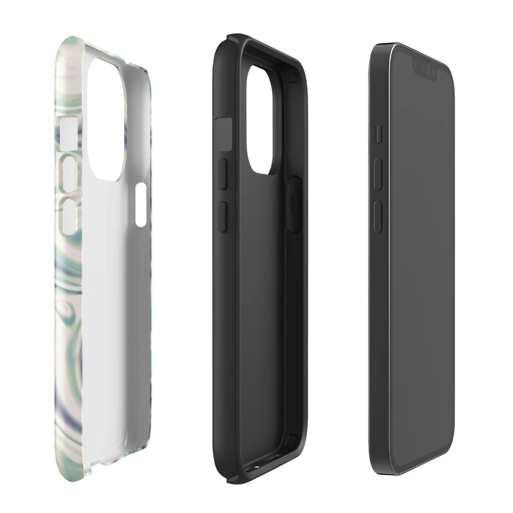 Funda reforzada premium para iPhone, diseño Perla en iPhone 17 Pro Max: ambiente