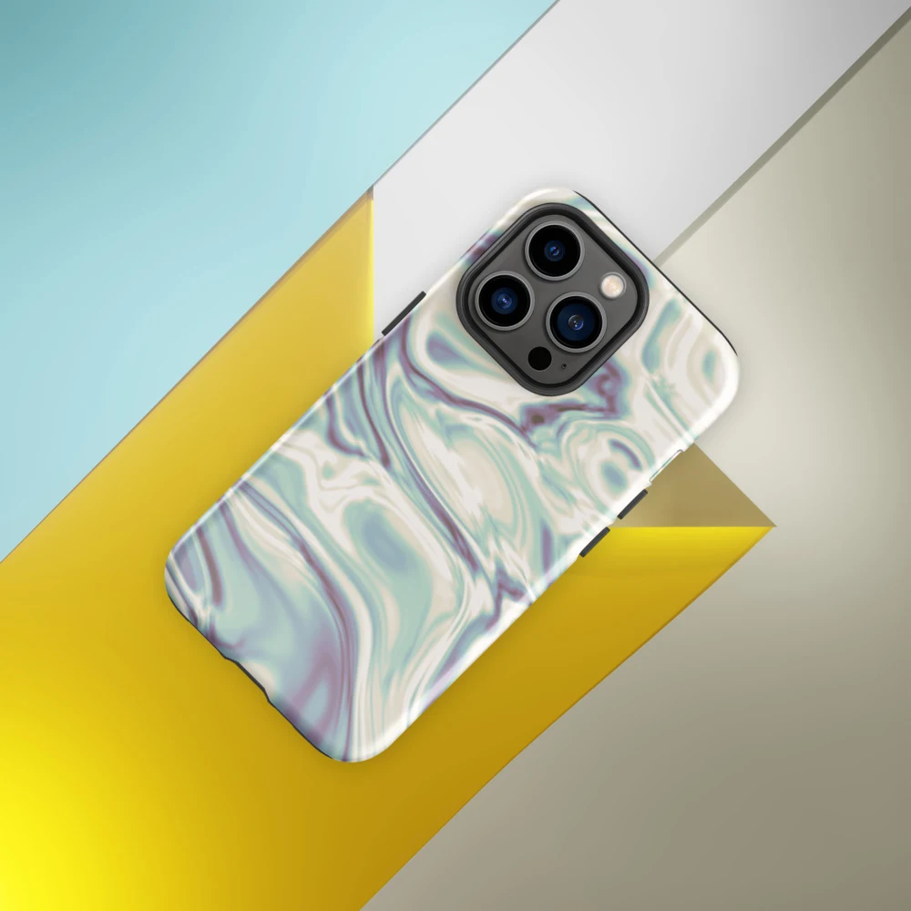 Funda reforzada premium para iPhone, diseño Perla en iPhone 17 Pro Max: ambiente
